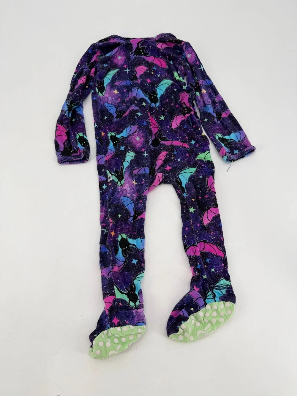 Bums & Roses Halloween Sleeper Pajamas Set of 2 Bats Pumpkins Fall